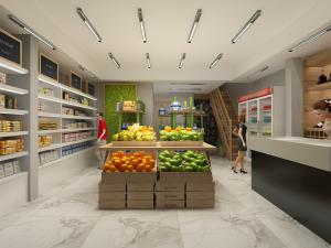 现代水果店超市