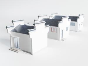 中式徽派房屋建筑