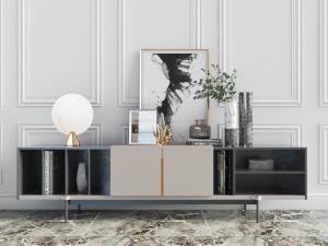 现代轻奢电视柜装饰品摆件