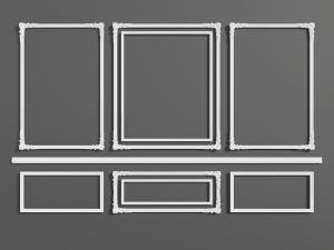 欧式护墙板雕花石膏角线