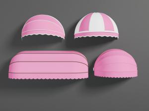 欧式窗台阳台遮阳伞雨棚