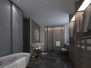 后现代卫浴间卫生间浴缸