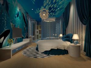 后现代主题酒店客房