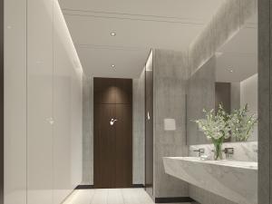 现代公共卫生间洗手间