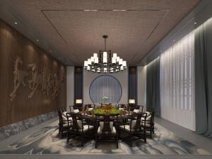 新中式酒店包间包厢