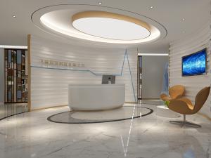 后现代大厅接待前台