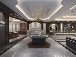 欧式珠宝店展柜