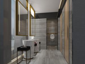 新中式公共卫生间洗手间