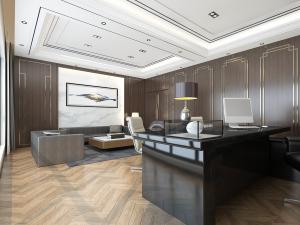 新中式董事长总经理办公室