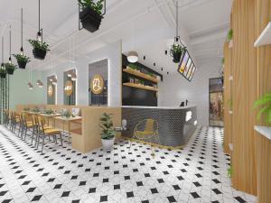 北欧奶茶店饮品店