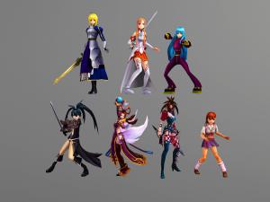 动漫游戏卡通人物