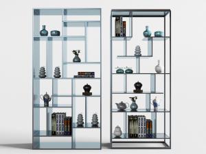 中式装饰置物架