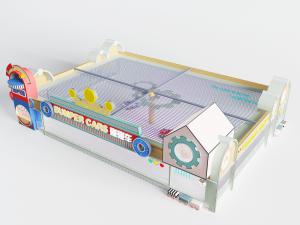 儿童游乐场所碰碰车娱乐设施设备3d模型 儿童游乐场所碰碰车娱乐设施设备