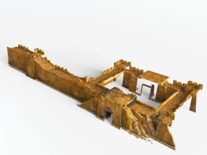 现代游戏场景建筑