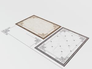 欧式地面石材拼花