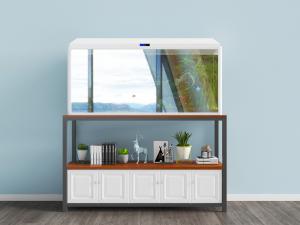 新中式带收纳功能的水族鱼缸