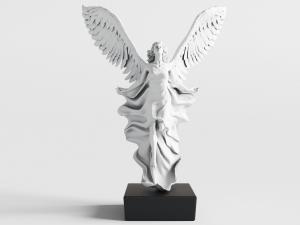 欧式长着翅膀的天使雕塑雕刻