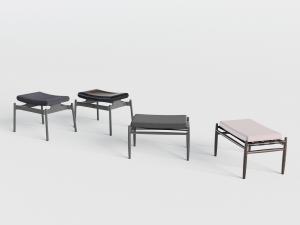 新中式黑色脚踏