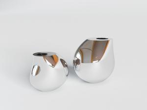 现代高反射异形花瓶