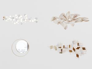 现代轻奢墙饰装饰挂件