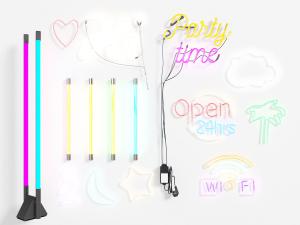 现代灯饰广告牌指示牌