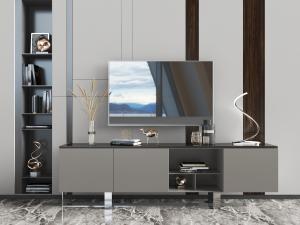 新中式电视柜、电视机