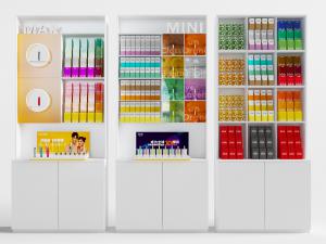 现代电子烟货架