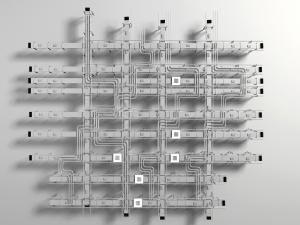 工业风水管管道吊顶
