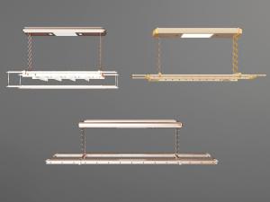 现代轻奢晾衣架3d模型 现代轻奢晾衣架