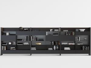 现代黑色装饰柜