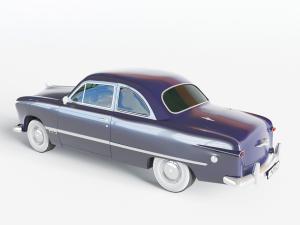 现代蓝色老爷汽车3d模型 现代蓝色老爷汽车