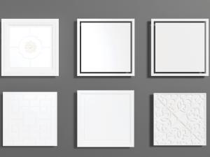 欧式方形雕花构件