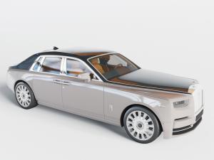 现代复古汽车3d模型 现代复古汽车