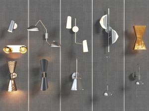 新中式双头壁灯