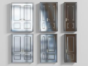 欧式双扇字母平开门