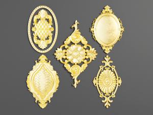 欧式墙饰雕花挂件