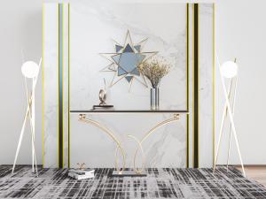 现代轻奢端景台落地灯