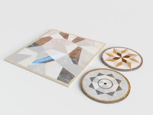 欧式大理石地面拼花