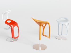 现代可升降异形创意吧椅