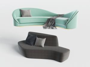 现代轻奢贵妃椅、美人榻沙发