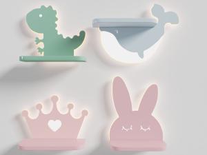 现代儿童卡通动物壁灯