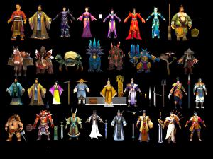 动漫卡通游戏人物