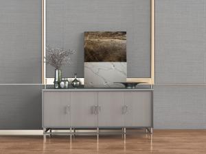 现代灰色玄关柜边柜