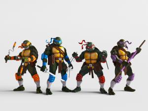 动漫卡通忍者神龟