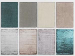 现代布艺做旧地毯3d模型 现代布艺做旧地毯