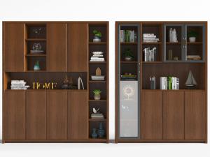 北欧实木装饰柜