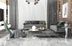 现代多人沙发休闲椅子组合