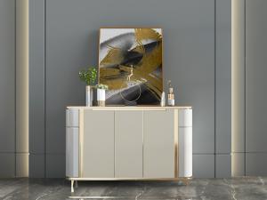 现代轻奢玄关柜边柜