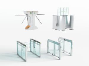 地铁闸门通行道