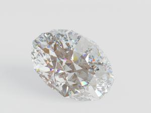 一颗璀璨晶莹的切割钻石